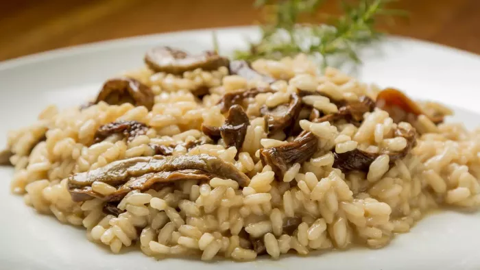 Paddenstoelenrisotto